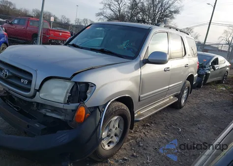 2004 Toyota Sequoia Sr5 V8 from USA, damaged, VIN 5TDZT34A04S231146